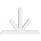 Ekena Millwork Saratoga Architectural Grade PVC Gable Bracket, 48"W x 32"H x 4"D x 4"F, 16/12 Pitch GBP048X32X0404SAR00 - alternate 4